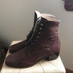 Christy Dawn boots mahogany size 10 euc